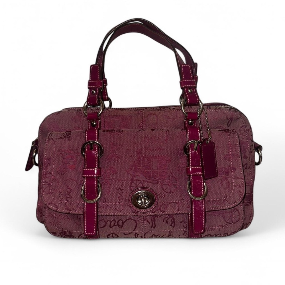SUPER RARE VINTAGE COACH CARRIAGE BAG!!!